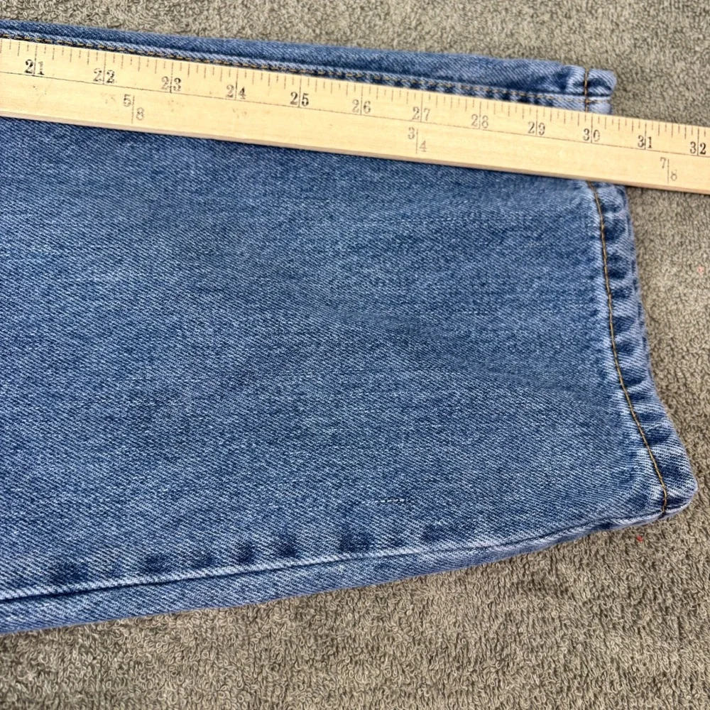 Levi Jeans Mens 34 Blue 550 Relaxed Fit Tapered Leg Medium Wash Denim Everyday